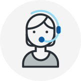Illustration of a women with a headset on